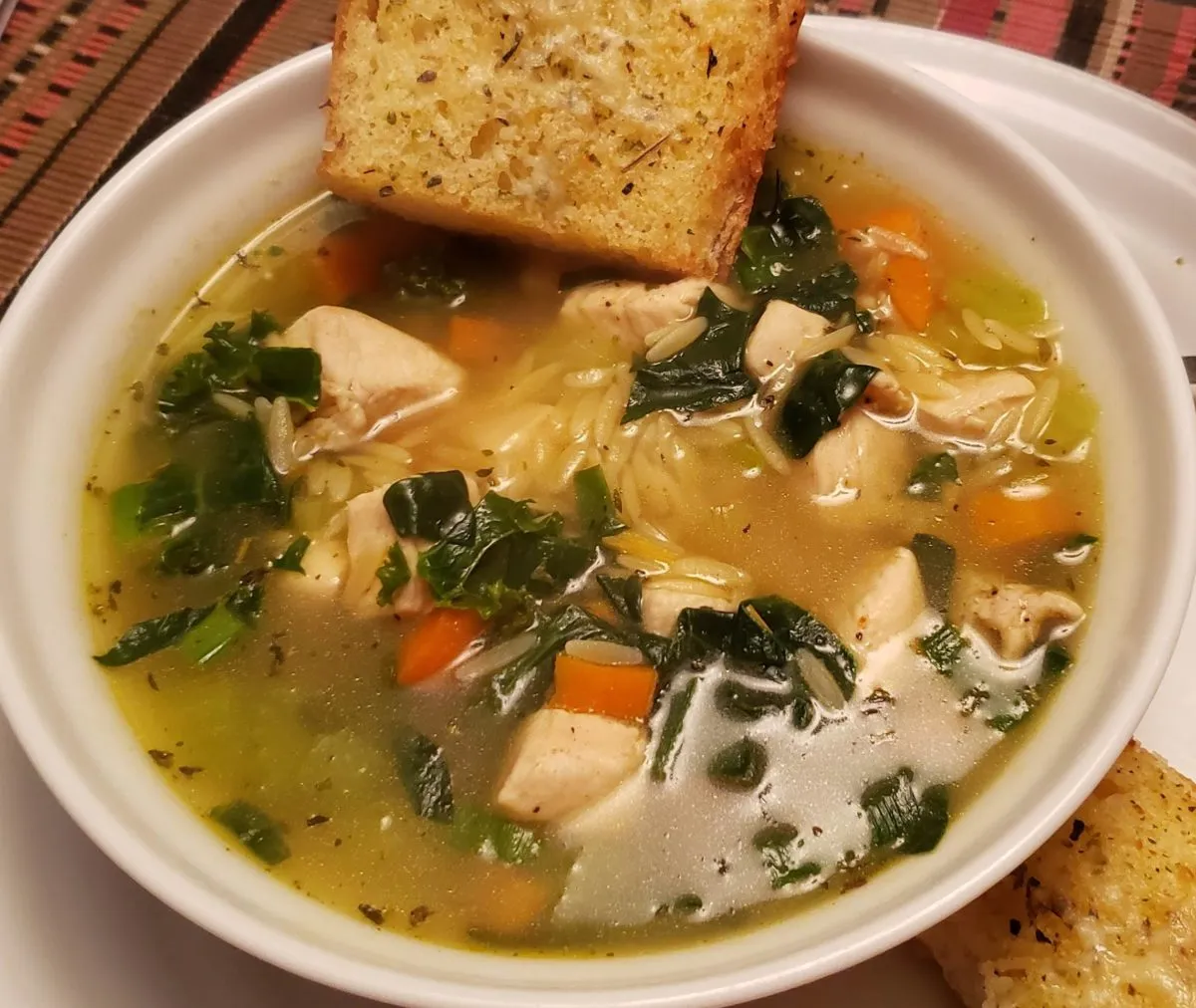 Chicken Soup with Bay Leaf